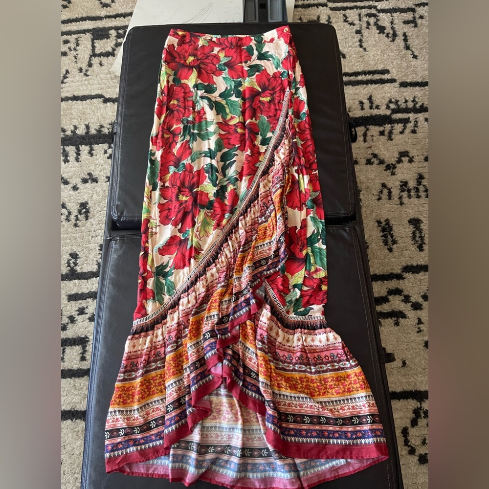 Farm Rio for Anthropologie wrap skirt. New with tags, size 0